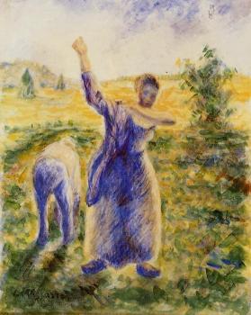 Camille Pissarro : Workers in the Fields